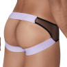 CLEVER Jockstrap transparent Hunch Noir-Violet